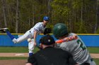 Baseball vs Babson  Wheaton College Baseball vs Babson College. - Photo By: KEITH NORDSTROM : Wheaton, baseball